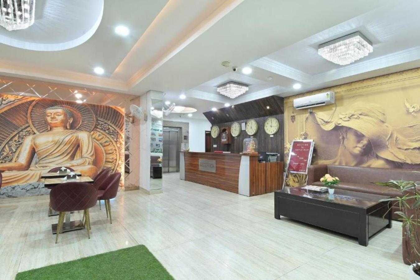 Hotel Castle Blue New Delhi Near Igi Airport Экстерьер фото